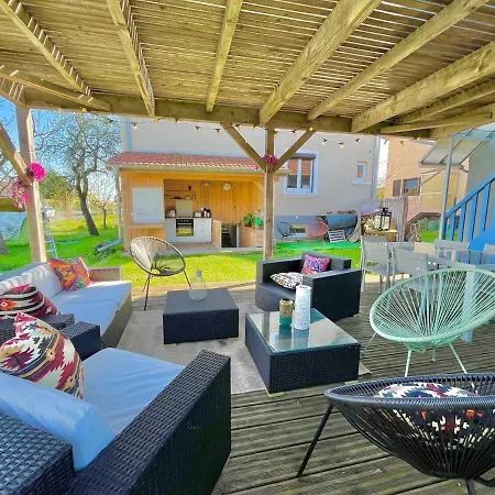 Casa Nomade - Jacuzzi & Terrace - Near Mulhouse Lägenhet *