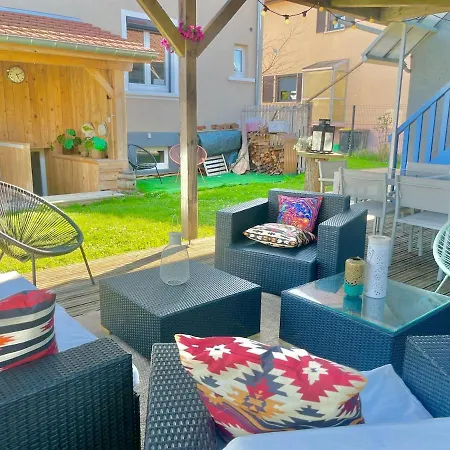 Casa Nomade - Jacuzzi & Terrace - Near Mulhouse Baldersheim